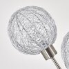 Lampadaire Bernado Nickel mat, 6 lumières Lampadaire Bernado Nickel mat, 6 lumières