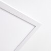 Plafonnier Salmi LED Aluminium, Blanc, 1 lumière