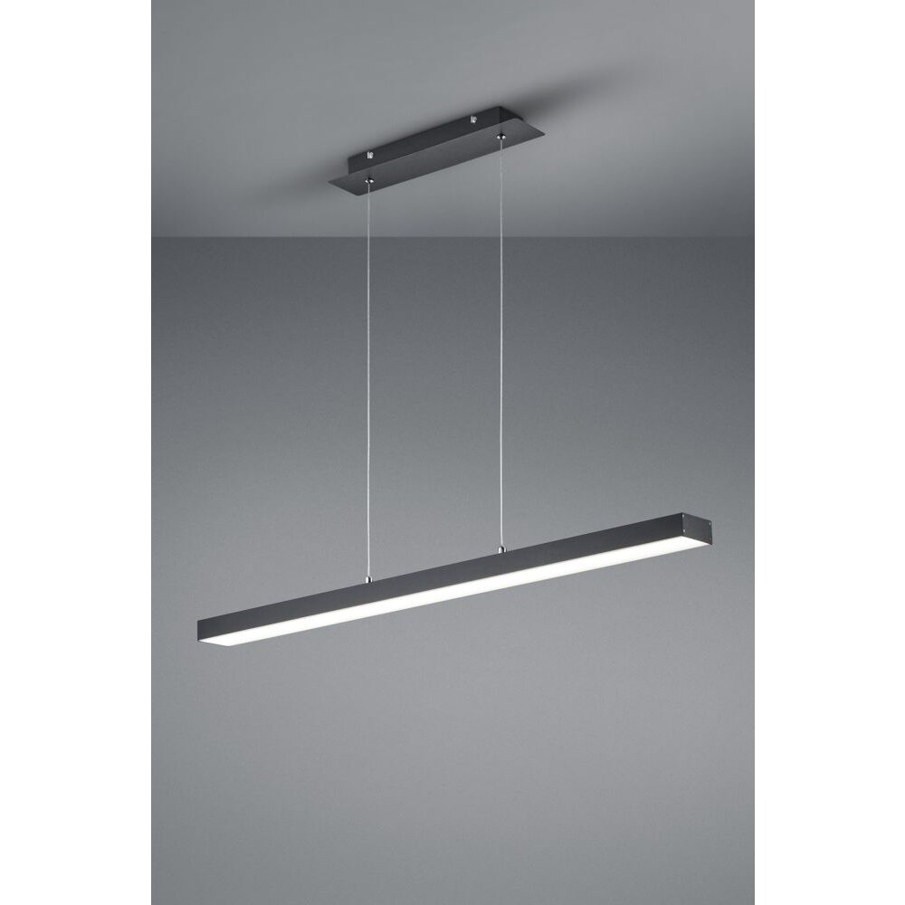 Suspension Reality AGANO LED Noir, 1 lumière main product photo