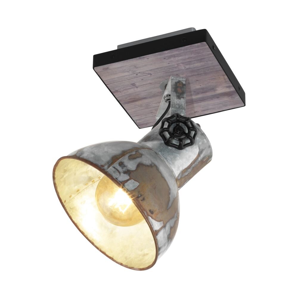 Spot Eglo BARNSTAPLE Brun, 1 lumière main product photo
