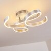 Plafonnier Chippewa LED Nickel mat, 1 lumière