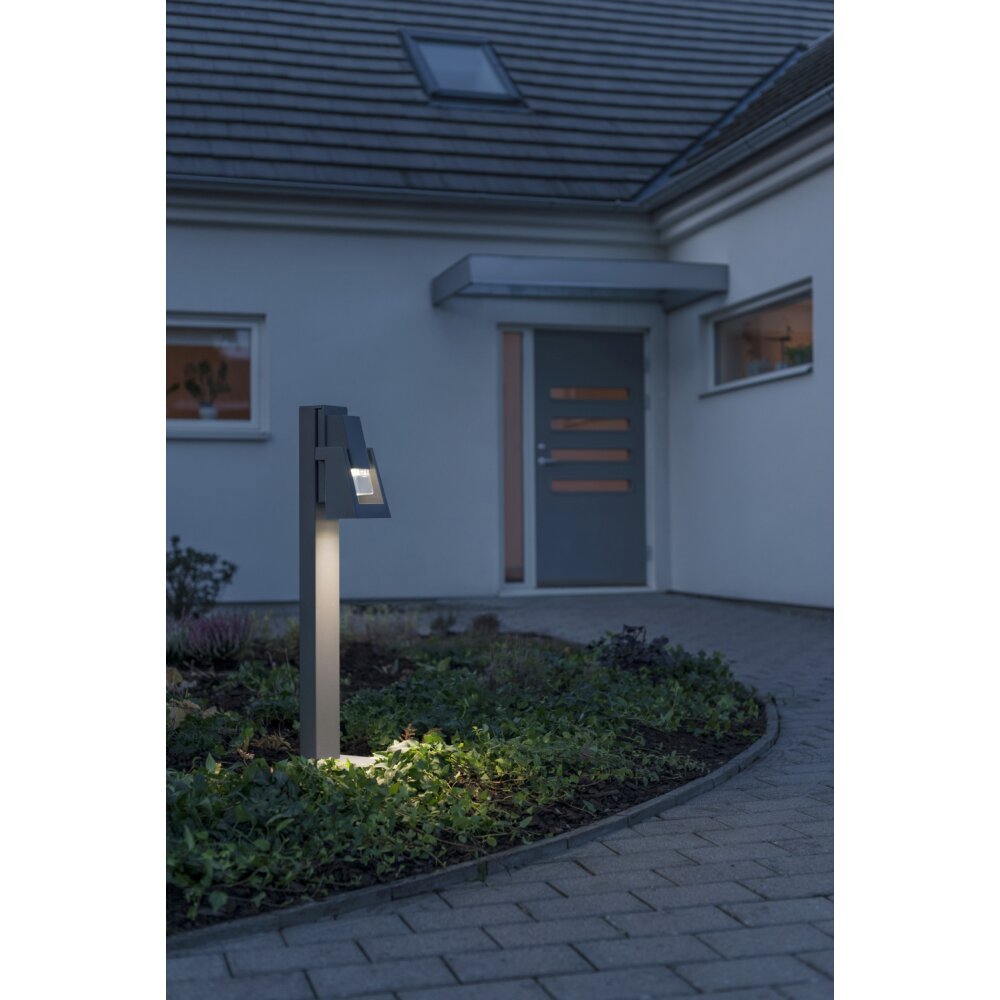 Borne lumineuse Konstsmide Potenza Anthracite, 1 lumière main product photo