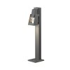 Borne lumineuse Konstsmide Potenza Anthracite, 1 lumière