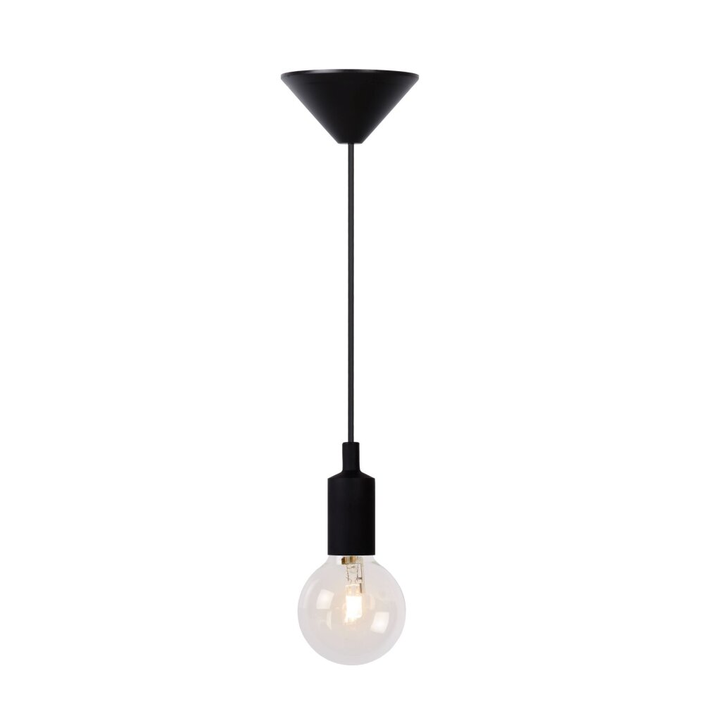 Suspension Lucide FIX Noir, 1 lumière main product photo