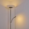 Lampadaire Argostoli LED Nickel mat, 2 lumières