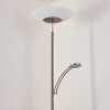 Lampadaire Argostoli LED Nickel mat, 2 lumières