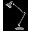 Lampe à poser Honsel Pit Gris, Nickel mat, 1 lumière