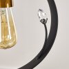 Suspension Leentje Noir doré, 1 lumière