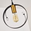 Suspension Leentje Noir doré, 1 lumière