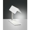 Lampe à poser Fabas Luce Washington LED Blanc, 1 lumière