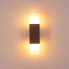 Applique murale d'extérieur Buhrkall Rouille, 2 lumières