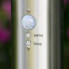 Borne d'éclairage Tunes Acier inoxydable, 1 lumière, Détecteur de mouvement