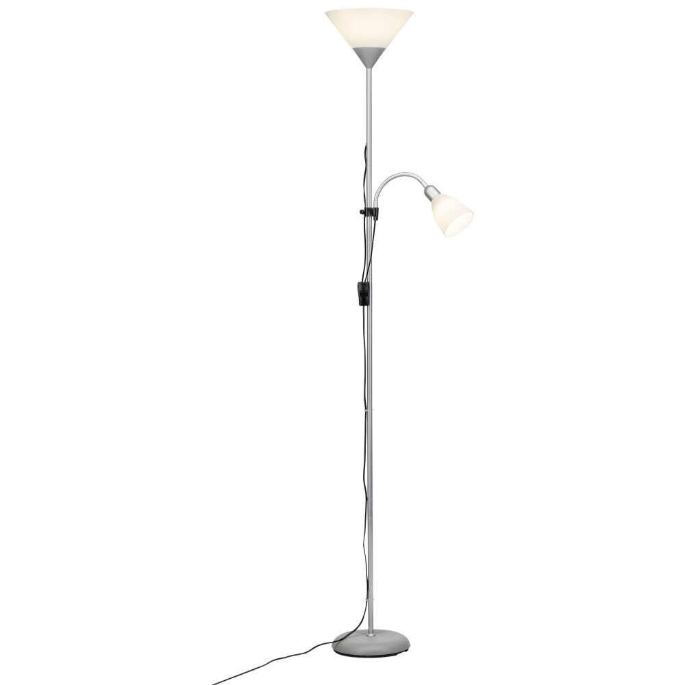 Lampadaire à vasque Brilliant Spari LED Argenté, 1 lumière main product photo