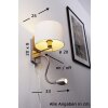 Applique murale Trio 2711 LED Chrome, Nickel mat, 2 lumières