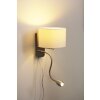 Applique murale Trio 2711 LED Chrome, Nickel mat, 2 lumières