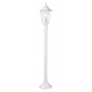 Lampadaire extérieur Eglo LATERNA 5 Blanc, 1 lumière