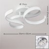 Plafonnier Chippewa LED Blanc, 1 lumière