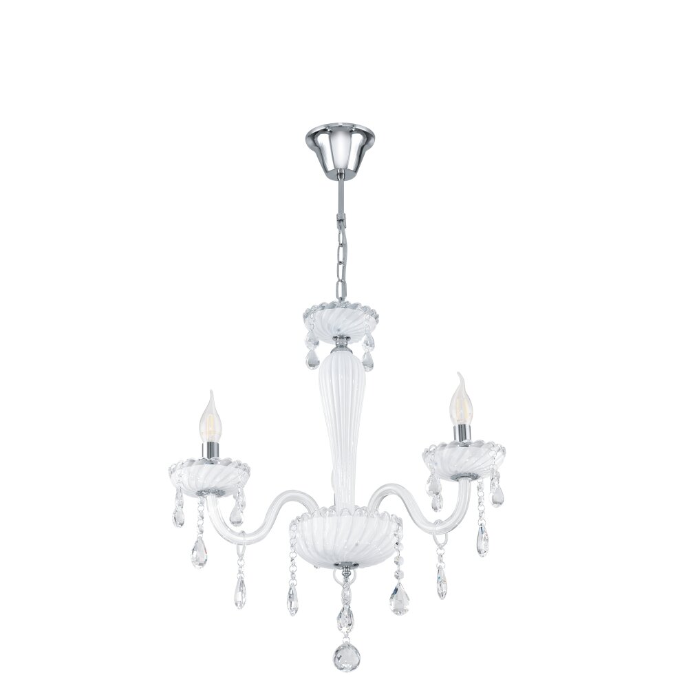 Suspension Eglo CARPENTO Chrome, 3 lumières main product photo