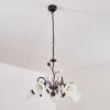 Suspension Peccia Rouille, 5 lumières