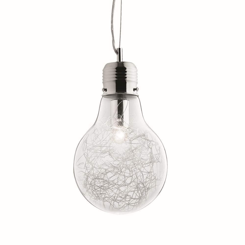 Suspension Ideal Lux LUCE MAX Aluminium, 1 lumière main product photo