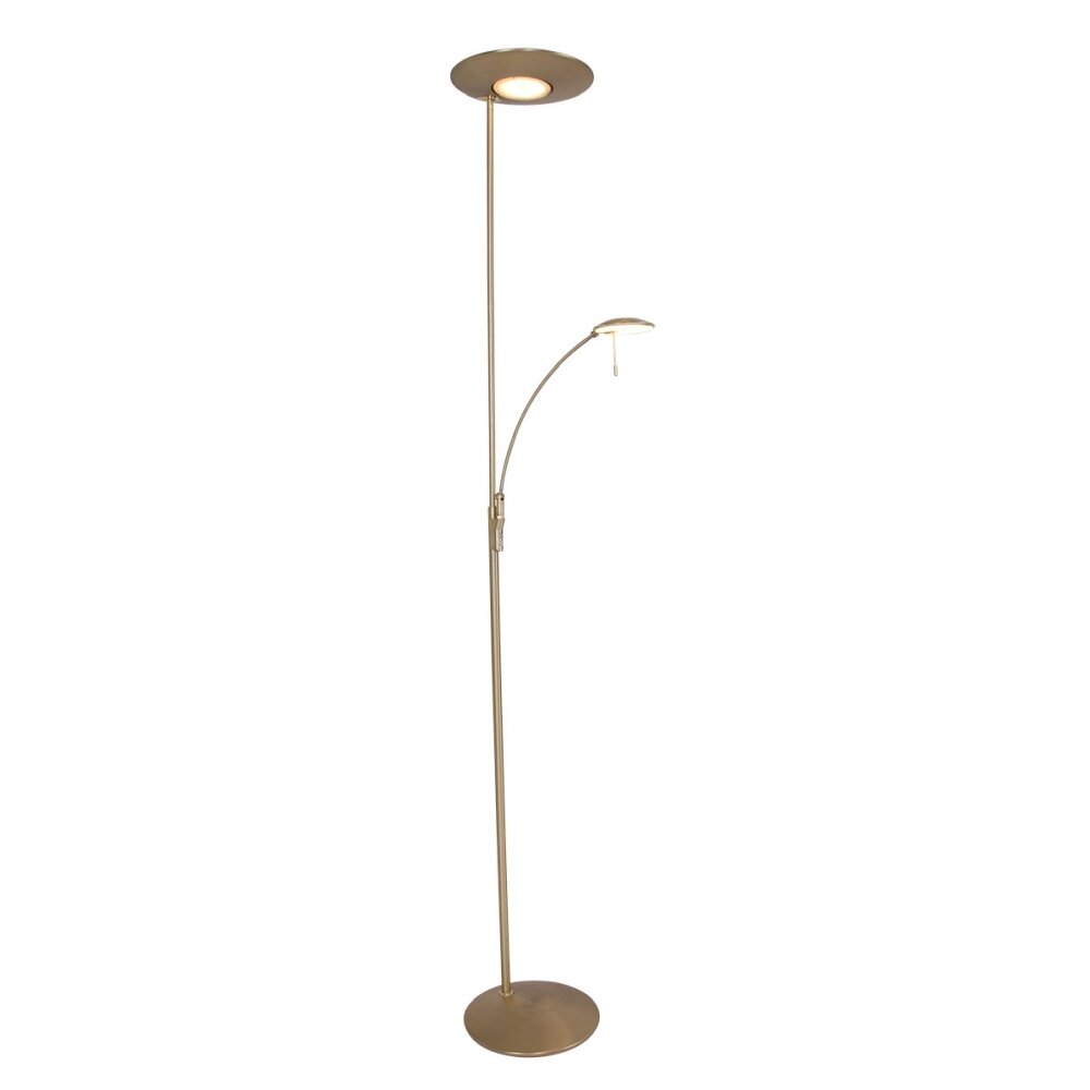 Lampadaire Steinhauer Zenith LED Laiton, 2 lumières main product photo