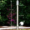 Tunes Lampadaire, Eclairage de chemin couleur acier inoxydable, 1 lumière