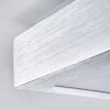 Plafonnier LED SORA Nickel mat, 1 lumière