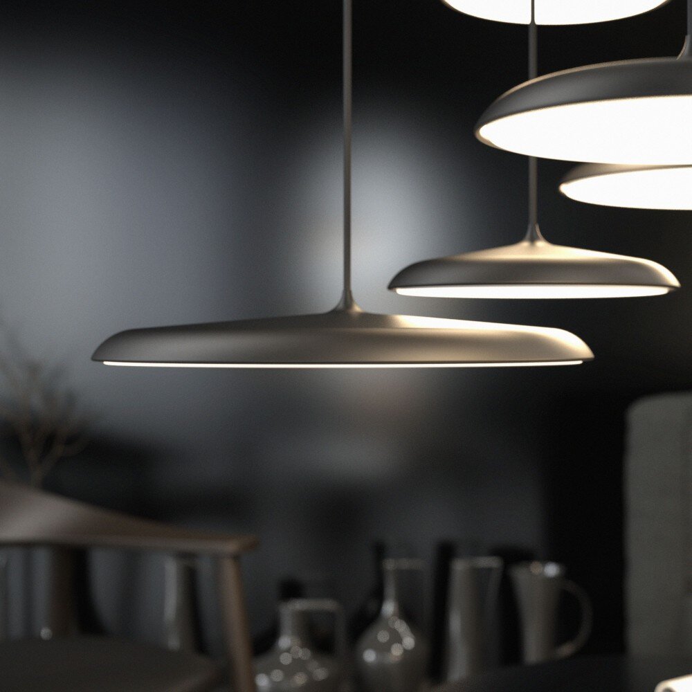 Suspension Design For The People by Nordlux Artist40 LED Noir, 1 lumière main product photo