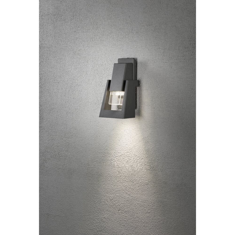 Applique murale Konstsmide Potenza Anthracite, 1 lumière main product photo