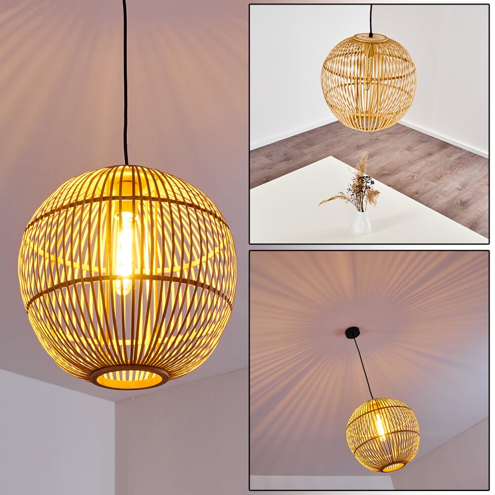 Suspension Alesund Noir, 1 lumière main product photo
