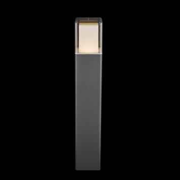 Lampadaire d'extérieur Globo LED Noir, 1 lumière