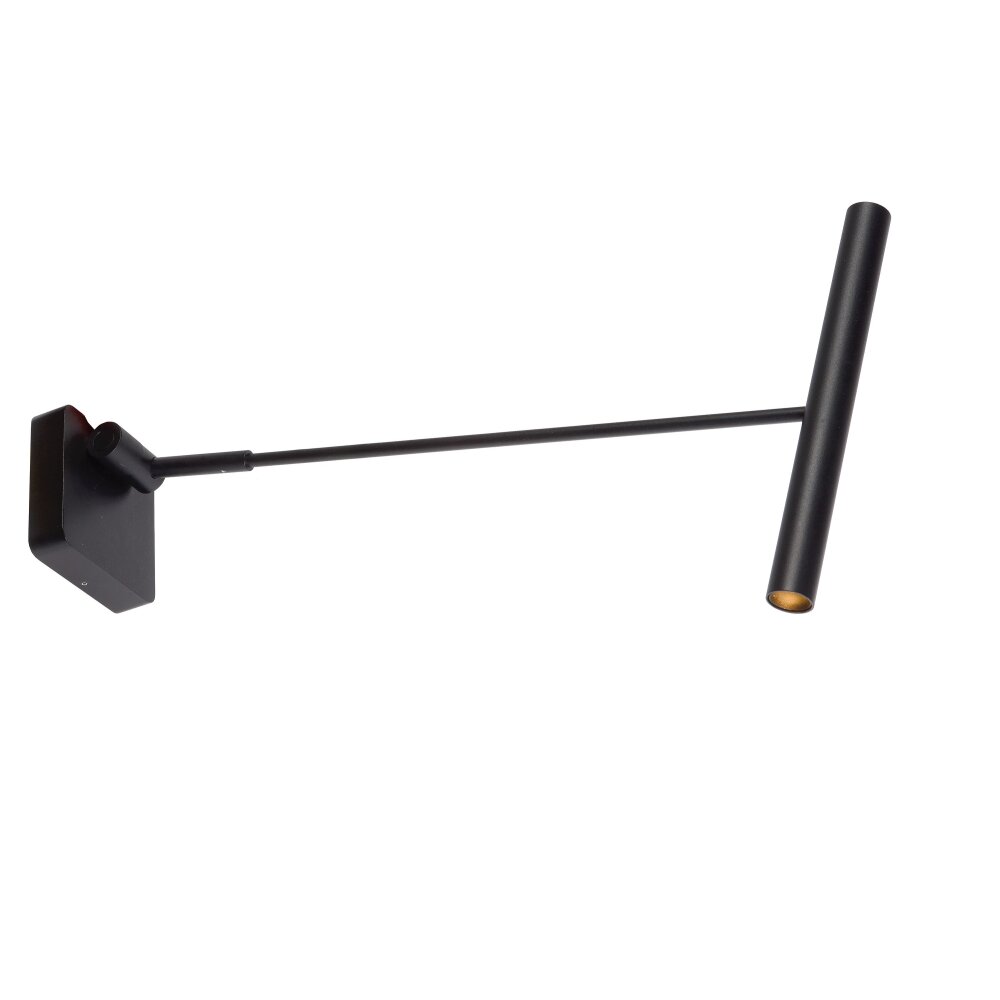 Applique murale Lucide WYGO LED Noir, 1 lumière main product photo