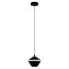 Suspension Eglo PERPIGO LED Noir, 1 lumière