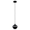 Suspension Eglo PERPIGO LED Noir, 1 lumière