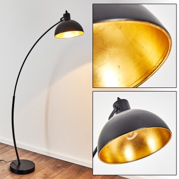 Lampadaire Parola Noir, 1 lumière