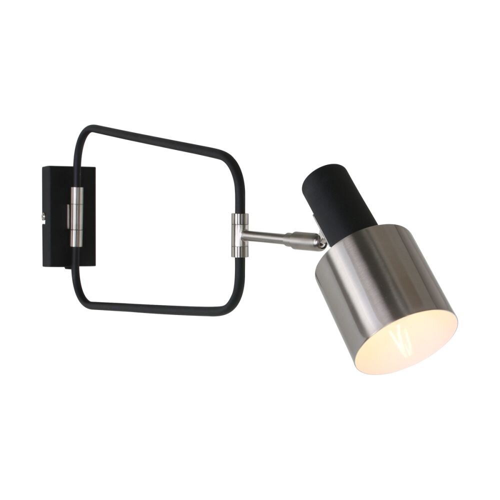 Applique murale Steinhauer Fjorgard Noir, 1 lumière main product photo