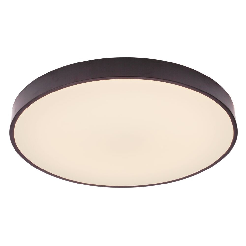 Plafonnier Brilliant Slimline LED Noir, Blanc, 1 lumière main product photo