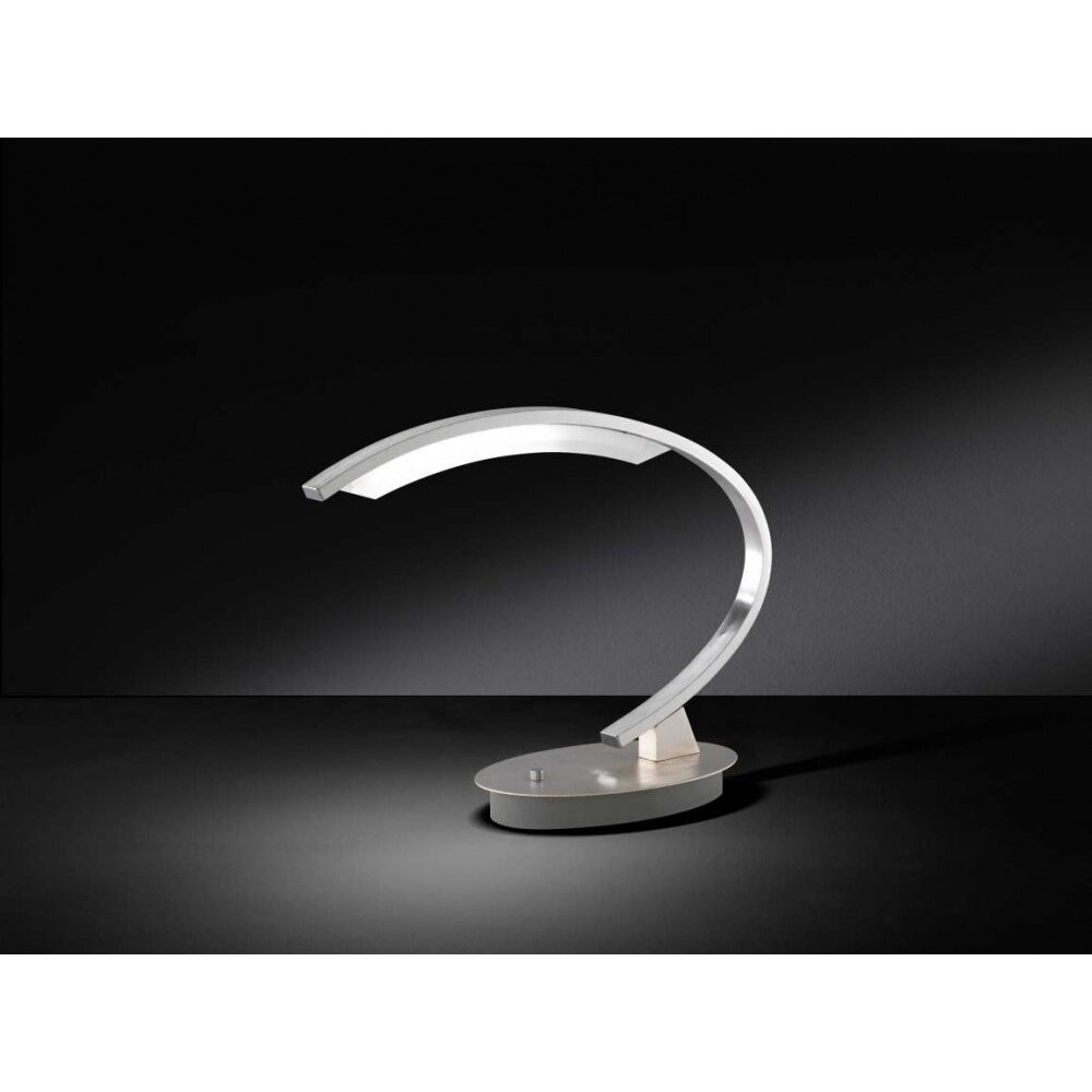 Lampe de table Wofi SEGURA LED Nickel mat, 1 lumière main product photo
