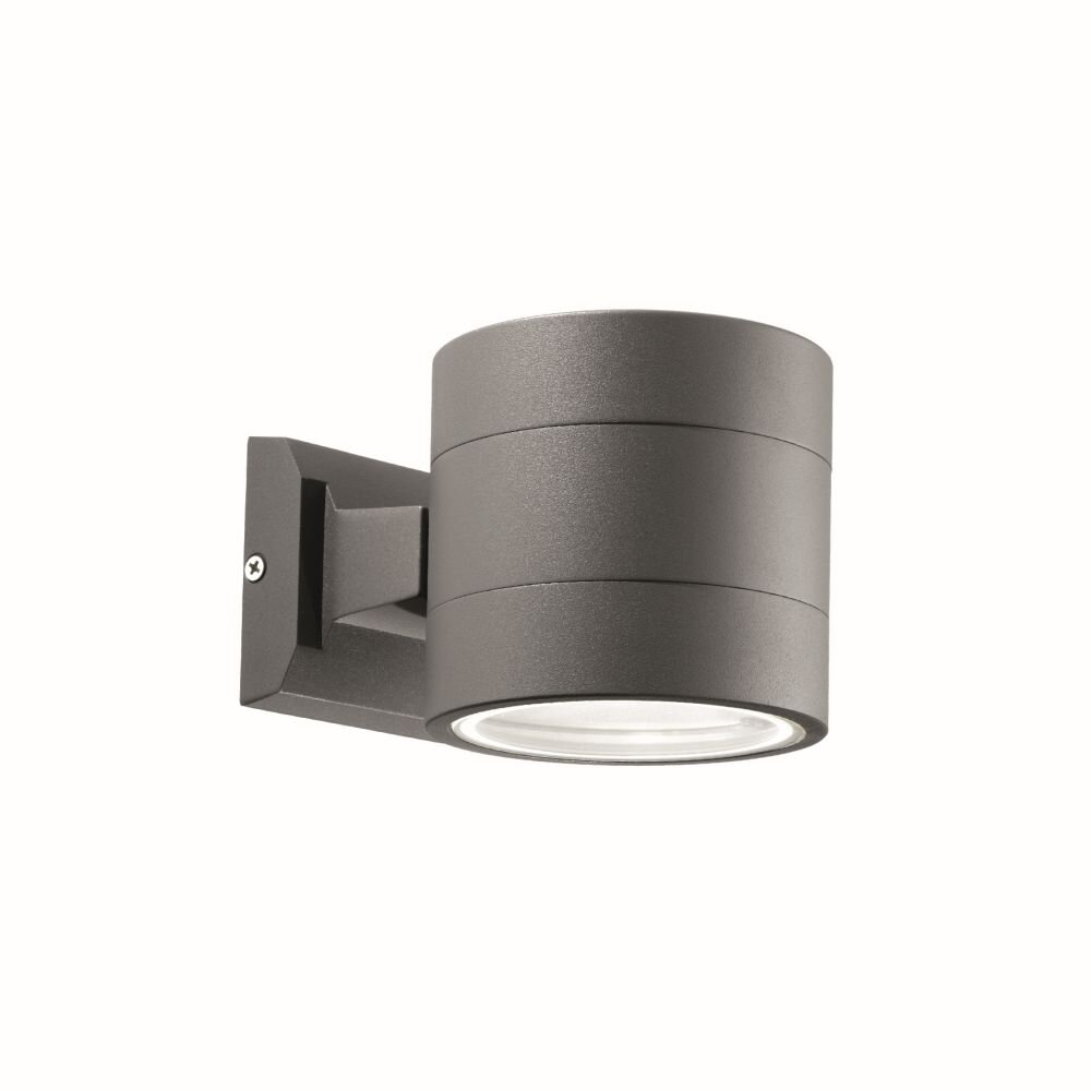 Applique murale d'extérieur Ideal Lux SNIF Anthracite, 1 lumière main product photo