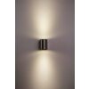 Applique extérieure LED Lutec Acier brossé, 6 lumières