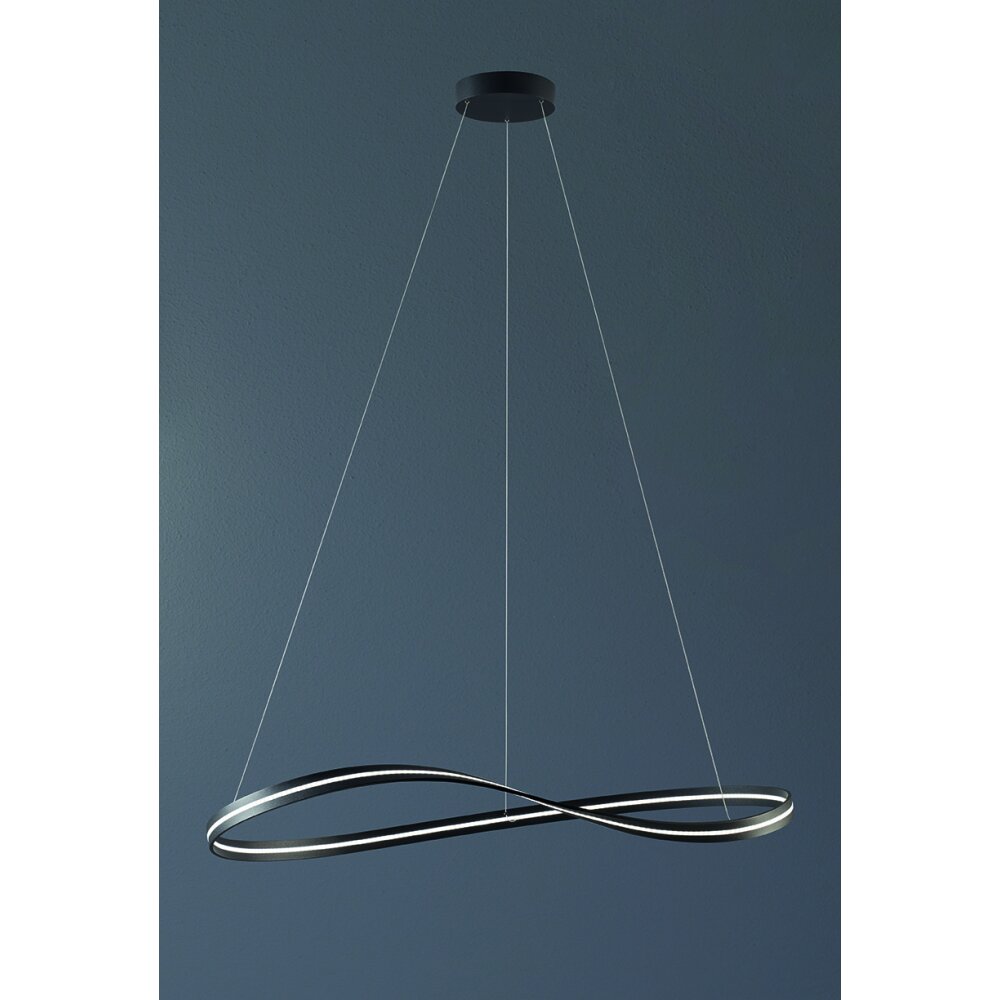 Suspension Escale INFINITY LED Transparent, 1 lumière main product photo