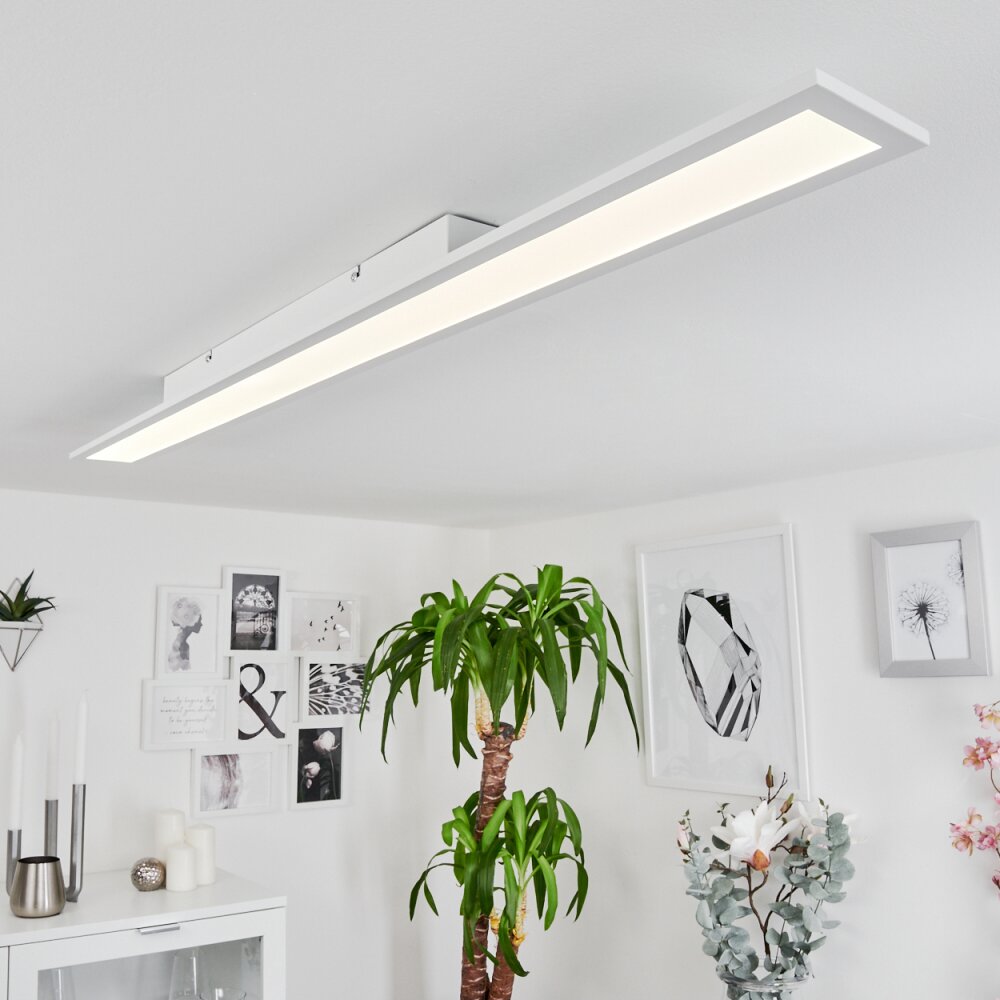 Plafonnier AILIK LED Blanc, 1 lumière main product photo