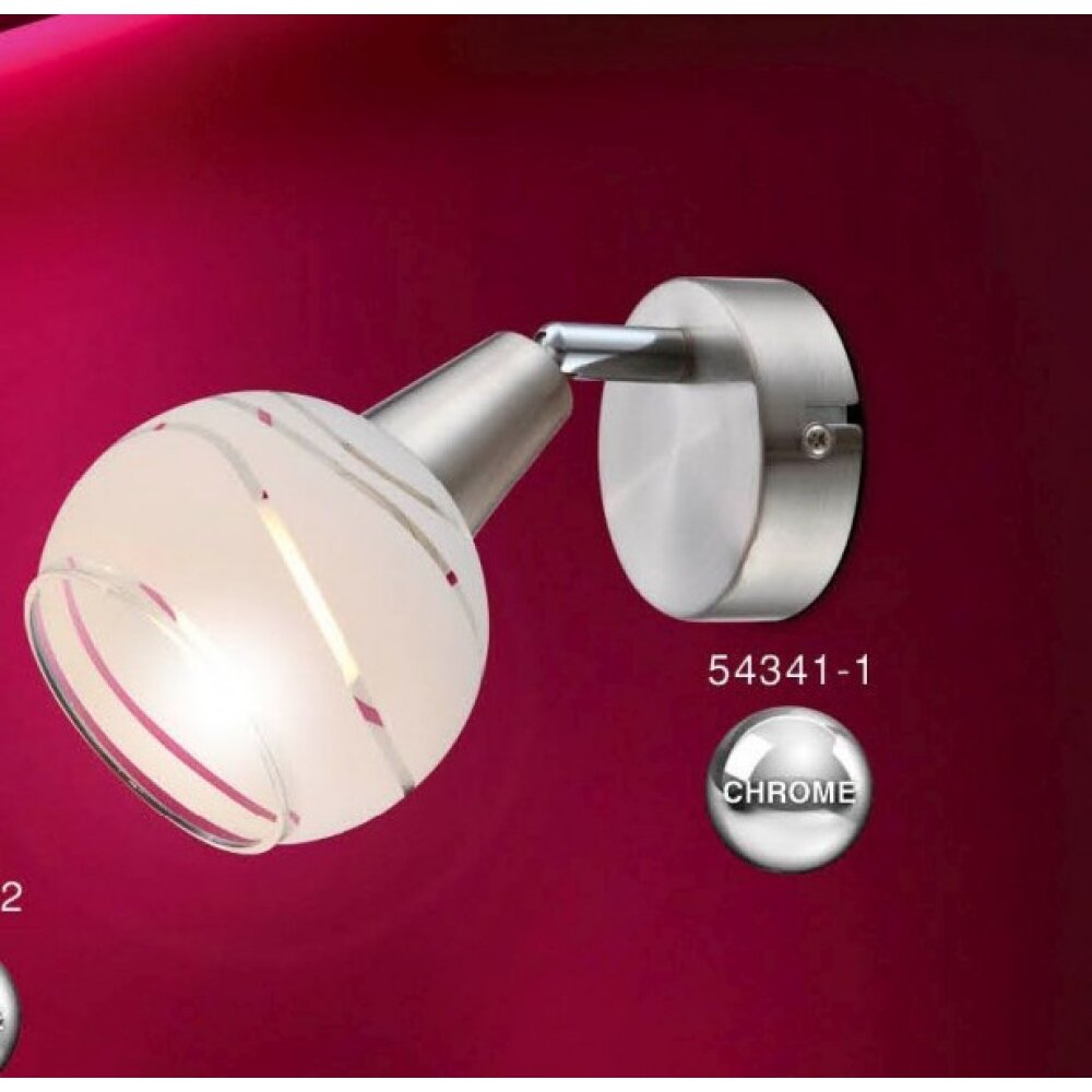 Spot Globo ELLIOTT Nickel mat, 1 lumière main product photo