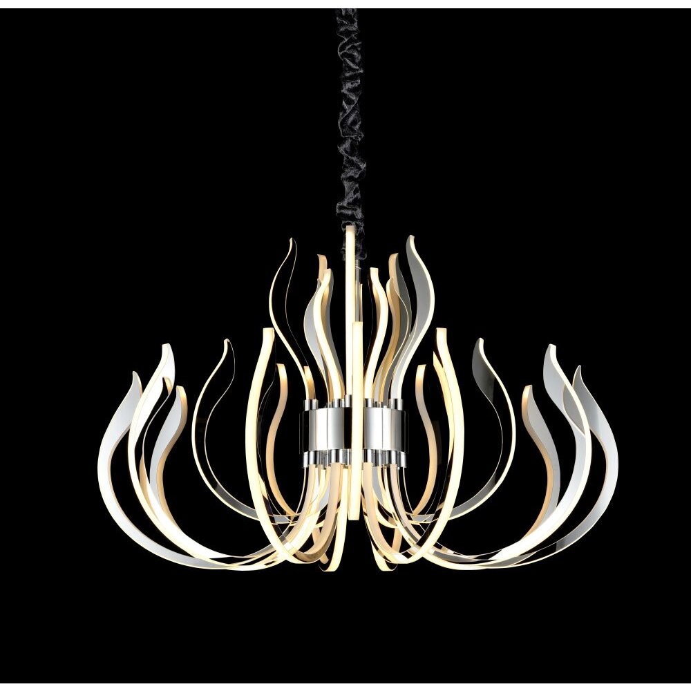 Suspension Mantra VERSAILLES LED Chrome, 1 lumière main product photo