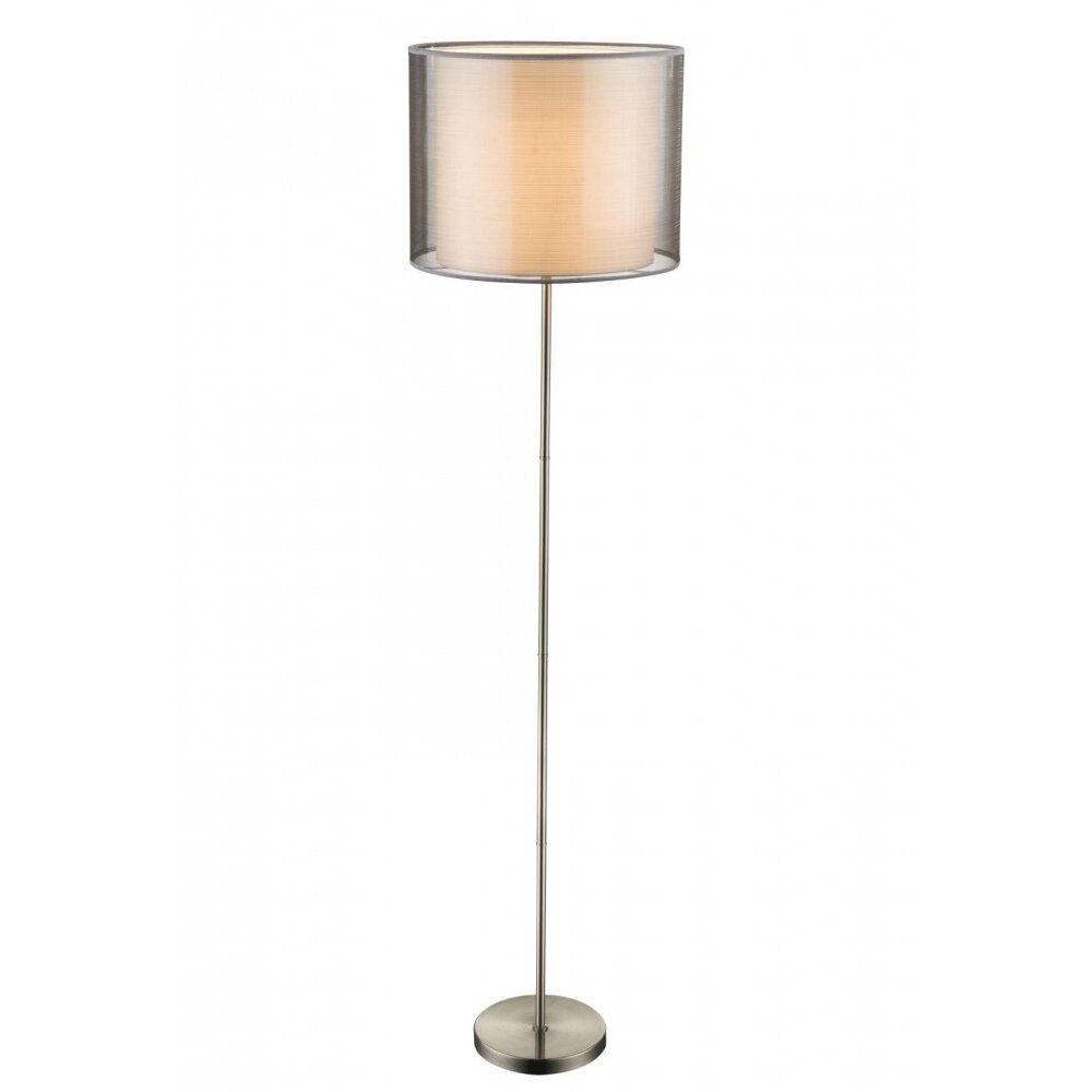 Lampadaire Globo Nickel mat, 1 lumière main product photo