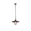 Suspension Trio Brenta Rouille, 1 lumière