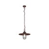 Suspension Trio Brenta Rouille, 1 lumière