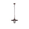Suspension Trio Brenta Rouille, 1 lumière