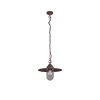 Suspension Trio Brenta Rouille, 1 lumière