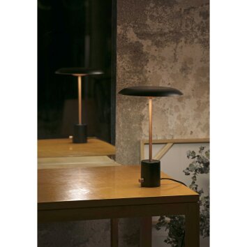 Lampe à poser Faro Barcelona Hoshi LED Noir, 1 lumière